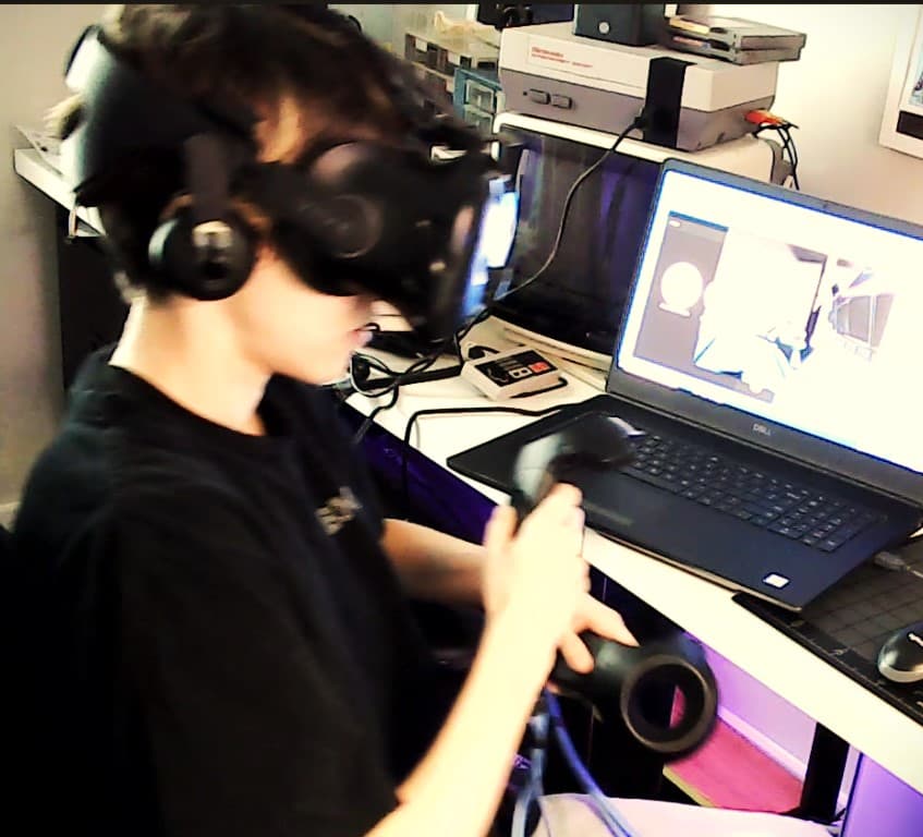 Working in VR at Kennedy Space Center